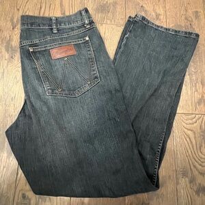 Wrangler Retro Dark Wash Men’s Bootcut Jeans